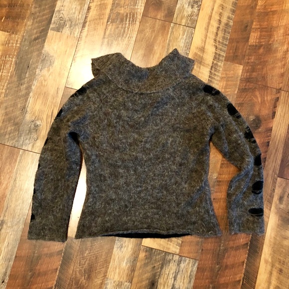 SOYA Boutique Mohair Cowl Neck Sweater - Picture 7 of 7